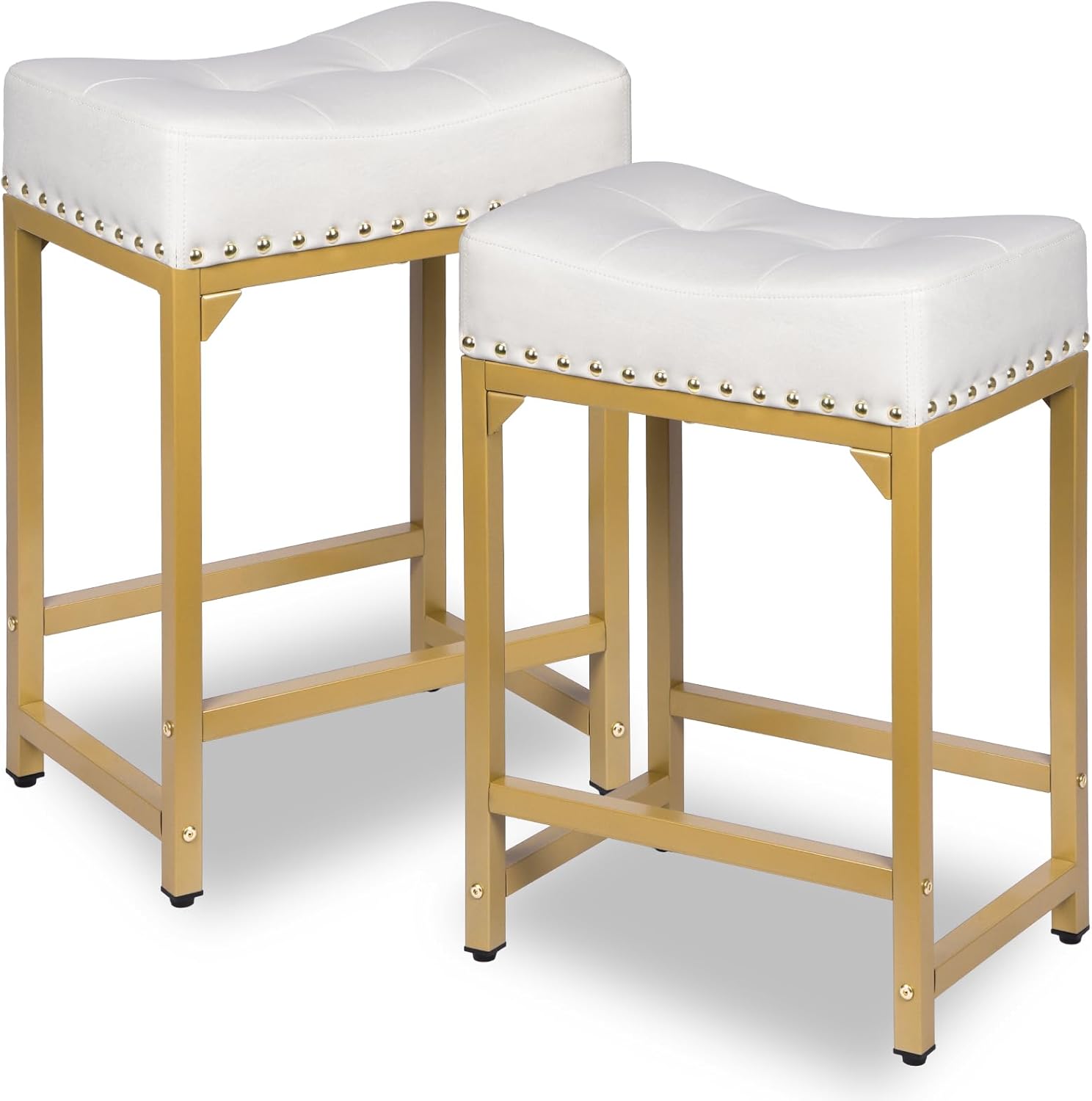 Commercial Kitchen Island - Bar Stools Set of 2, Counter