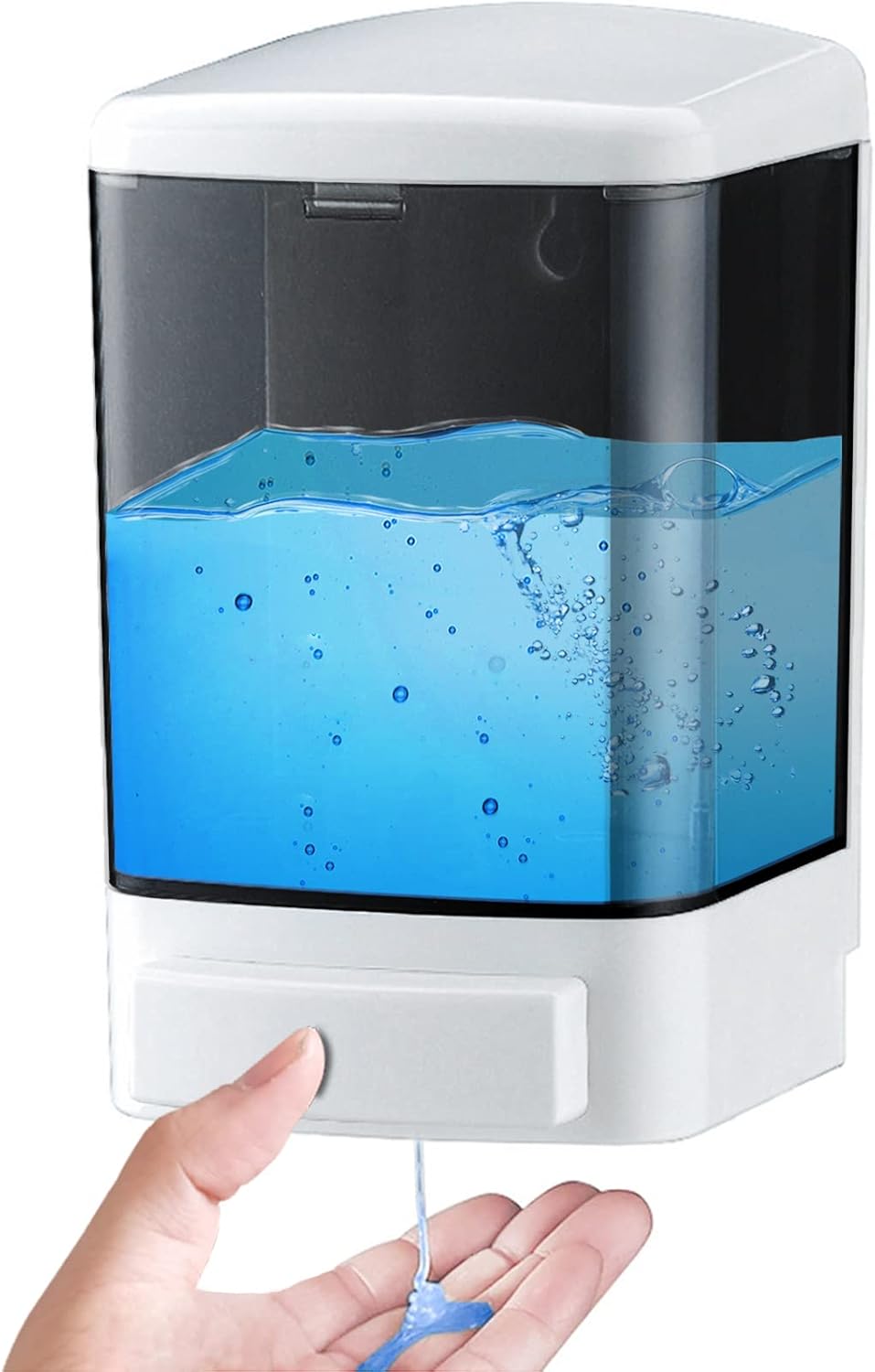 Commercial Kitchen Images - Manual Soap Dispenser 33.8oz Wall Mounted