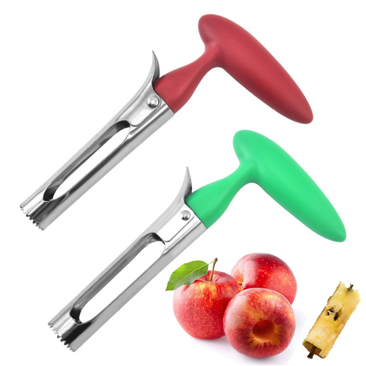 Commercial Kitchen Items - 1Pcs Stainless Steel Apple Corer, Easy