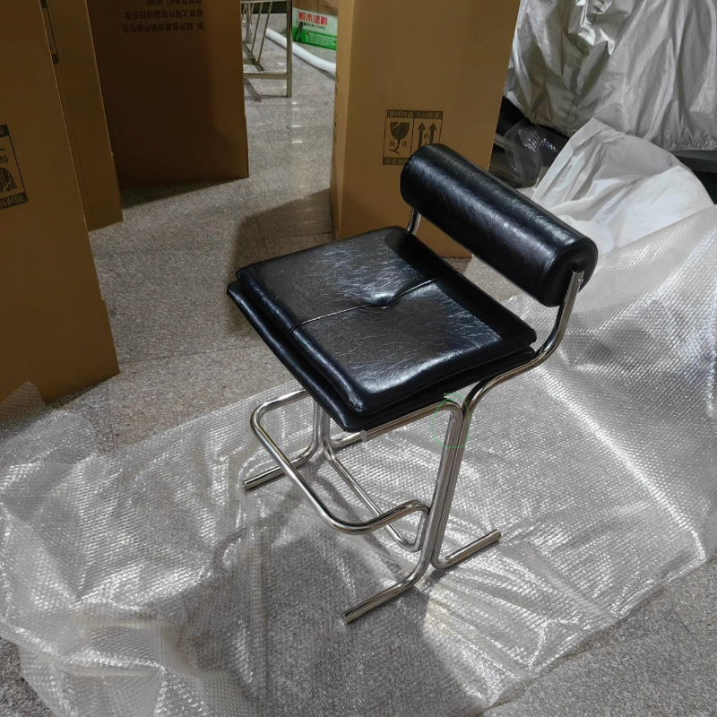 Commercial Kitchen Island - Bauhaus Inspired Bar Stool Designer Stainless