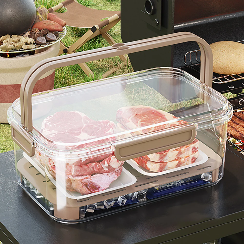 Commercial Kitchen Utensils - Portable Food Storage Container Large Capacity