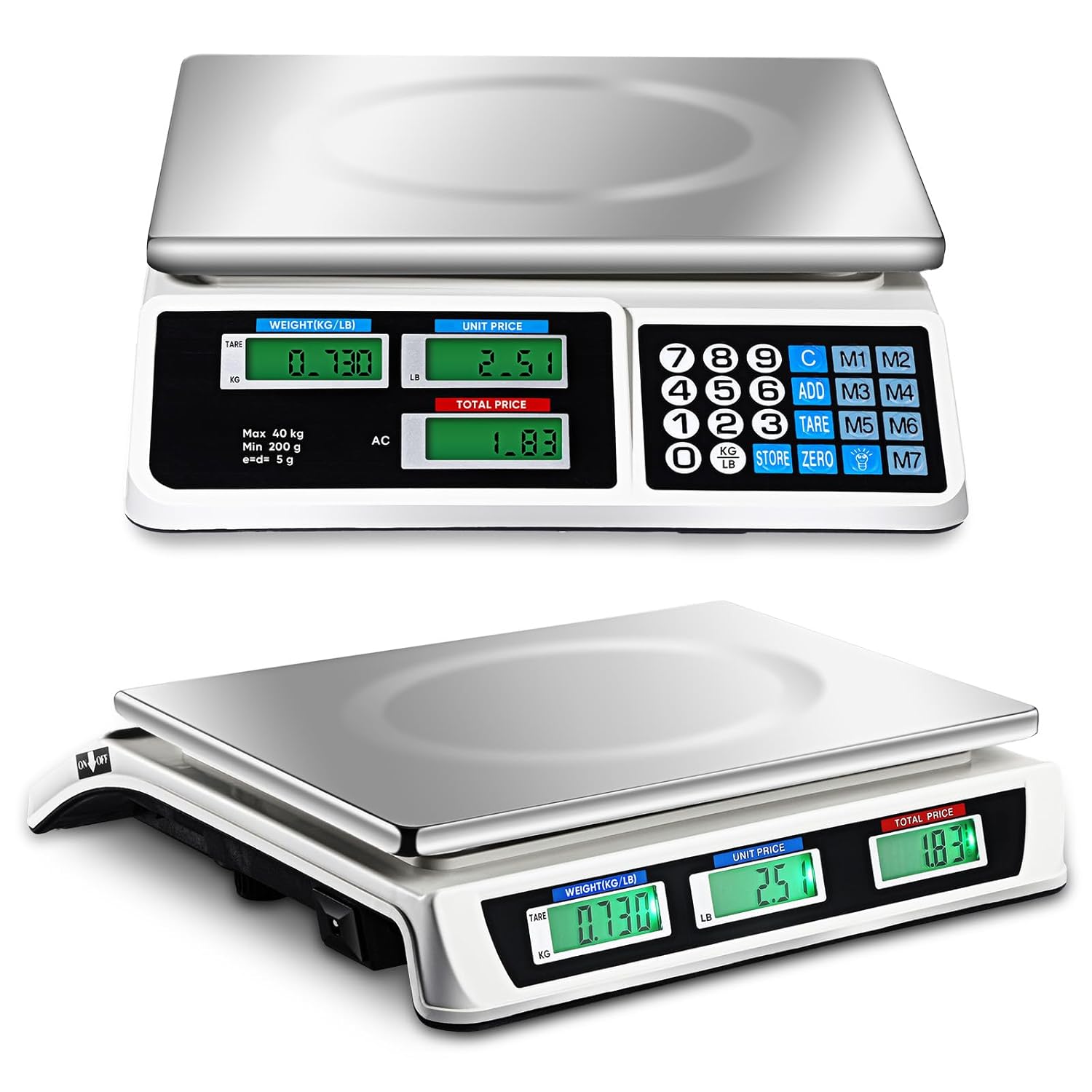 Commercial Kitchen Images - Commercial Food Scale Digital Weight Scale