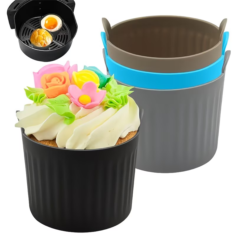 Commercial Kitchen Pots And Pans - New air fryer baking cup silicone