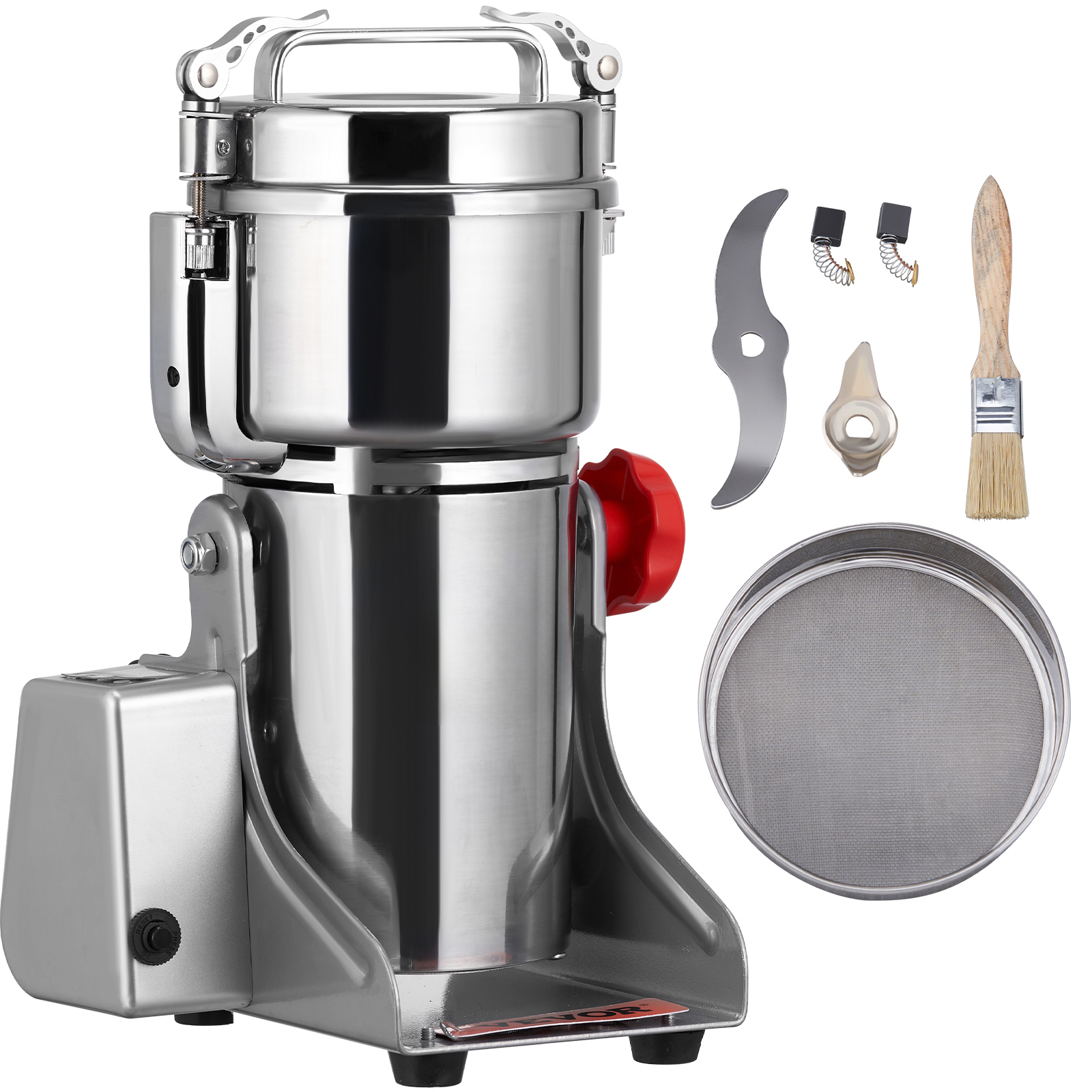 Commercial Kitchen Grinder - SucceBuy 150-2500g Electric Grain Mill Grinder