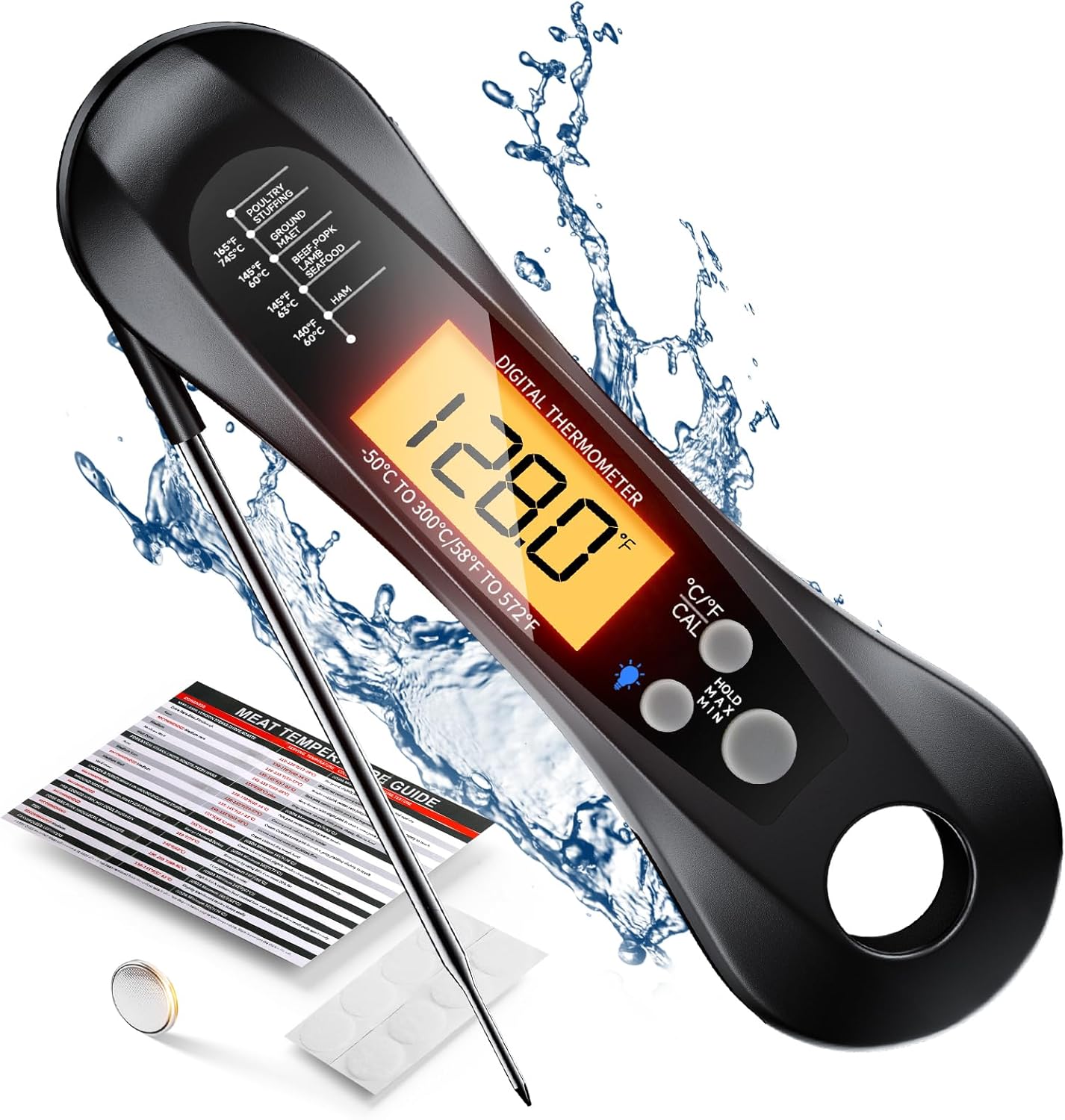 Digital Meat Thermometer Water - огляд і ціна Commercial Kitchen Equipment List