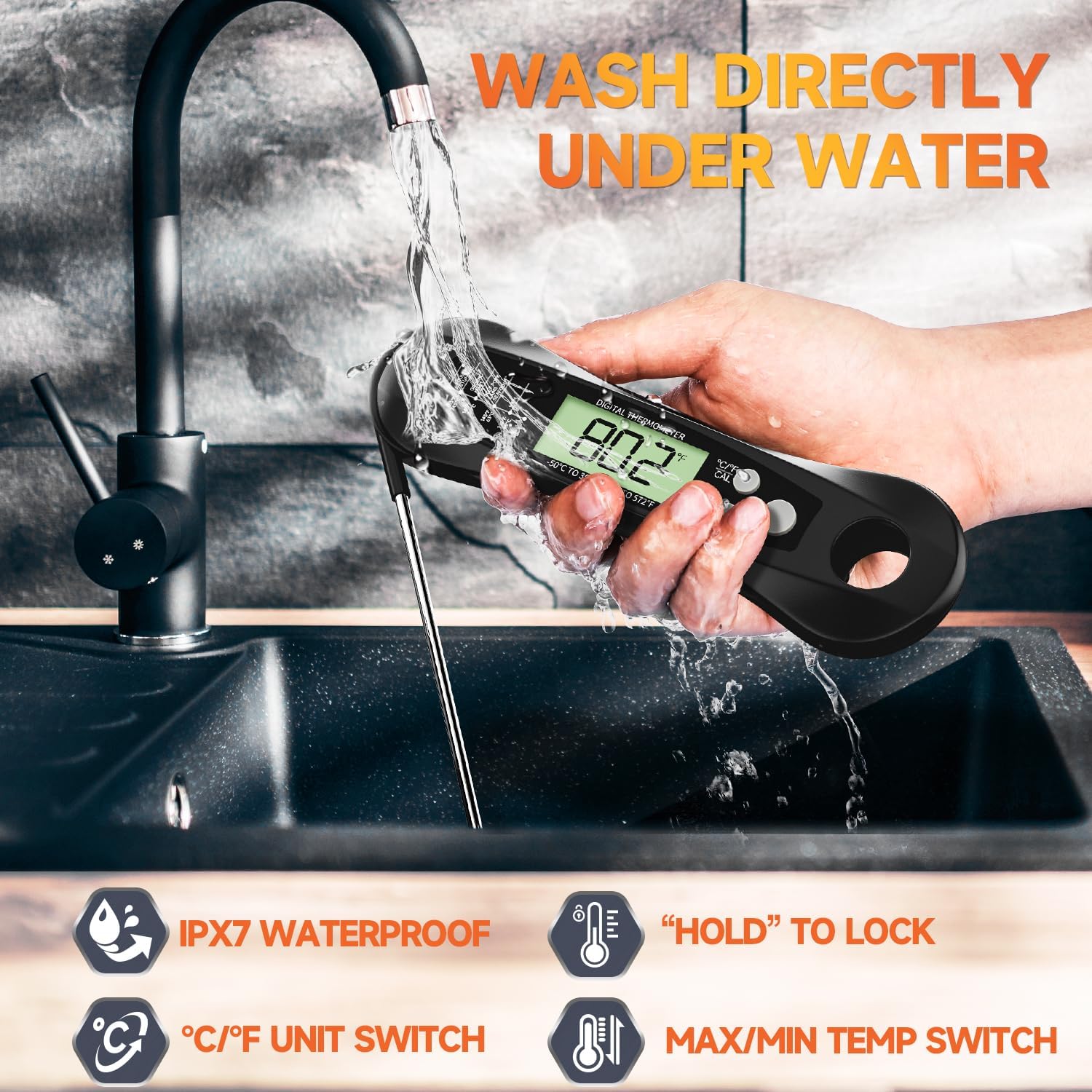 Digital Meat Thermometer Water - огляд і ціна Commercial Kitchen Equipment List