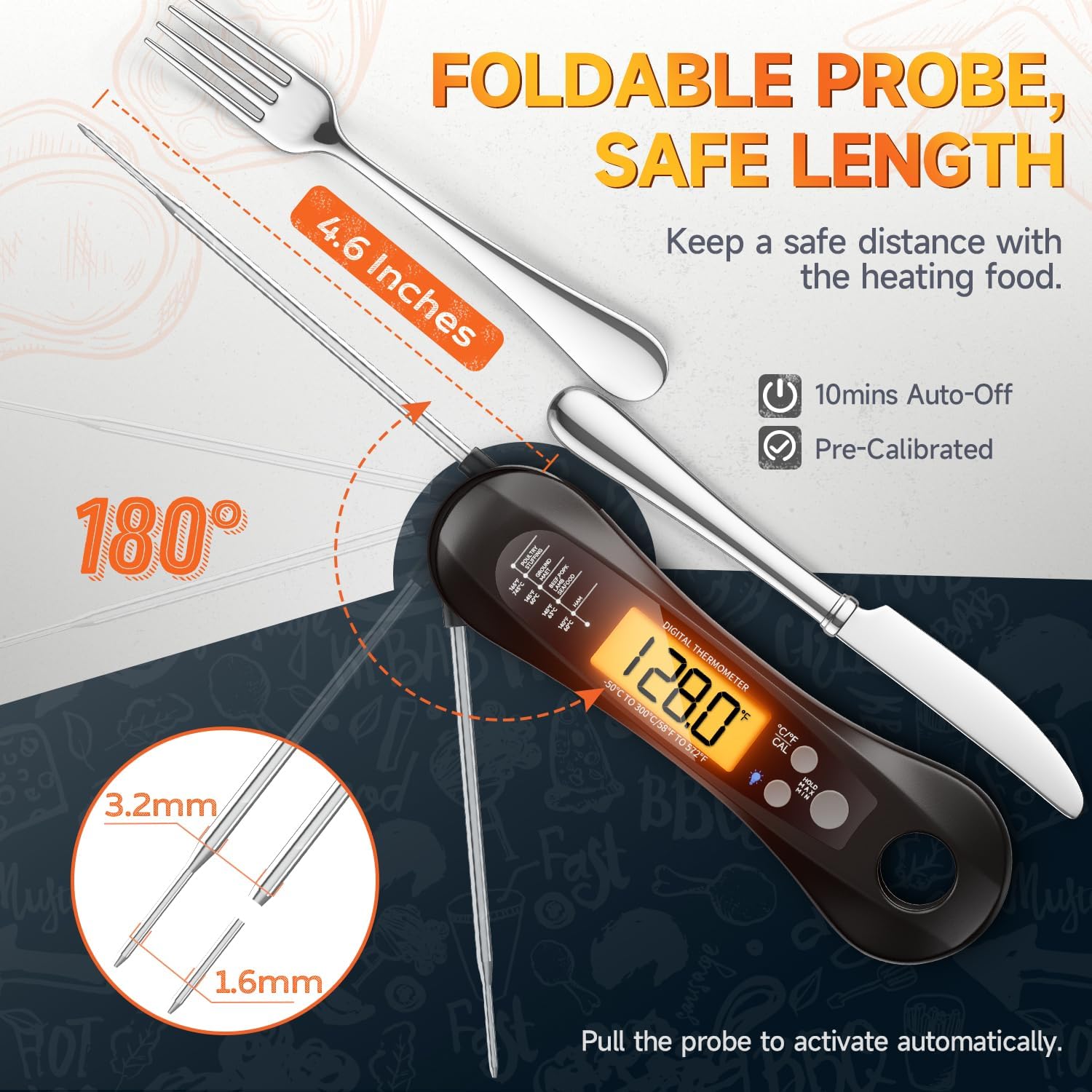 Digital Meat Thermometer Water - огляд і ціна Commercial Kitchen Equipment List