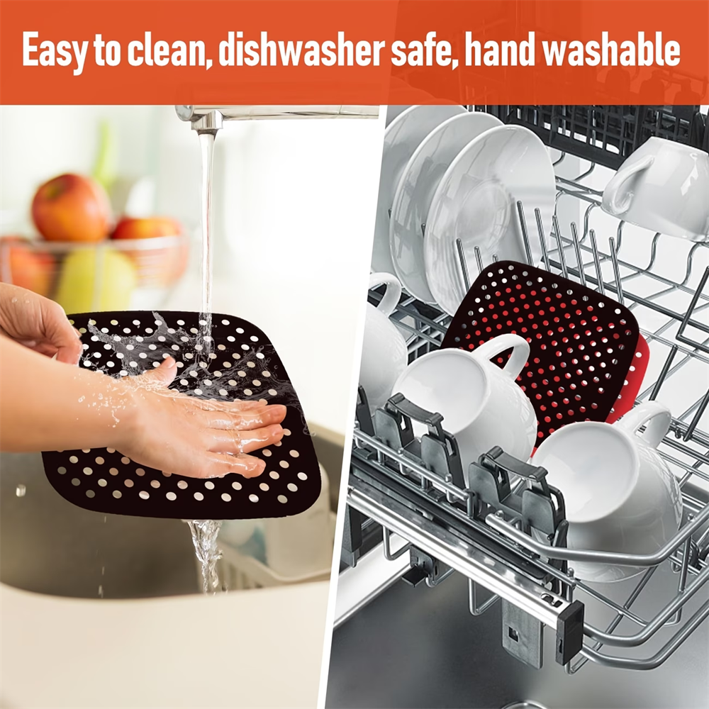 Reusable Air Fryer Pad, Silico - огляд і ціна Commercial Kitchen Pots And Pans