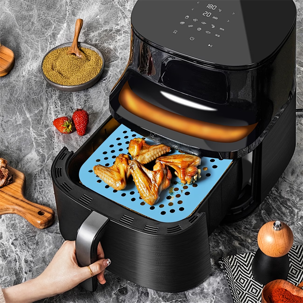 Reusable Air Fryer Pad, Silico - огляд і ціна Commercial Kitchen Pots And Pans