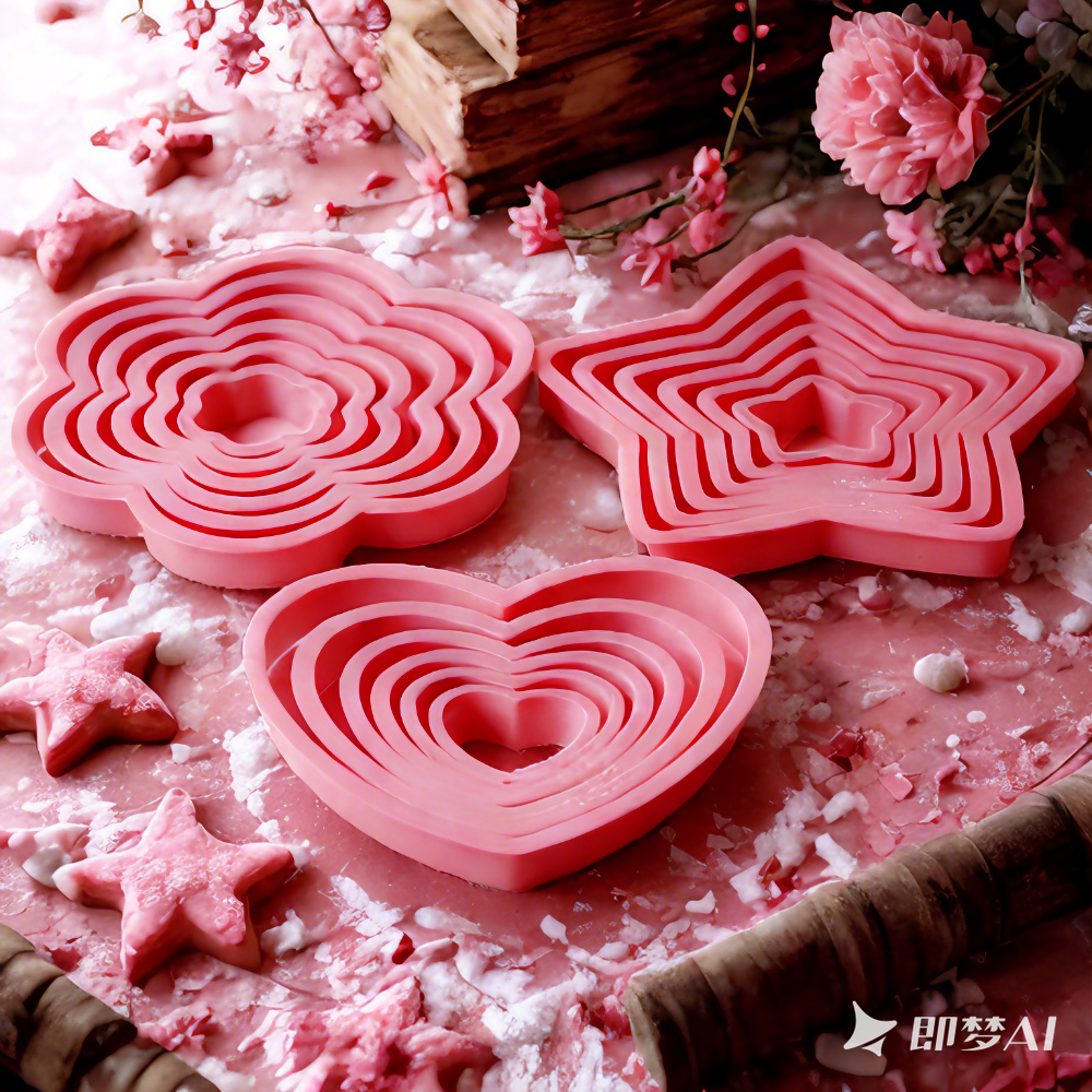 1set/3sets Pink Heart Star Flo - огляд і ціна Commercial Kitchen Equipment List