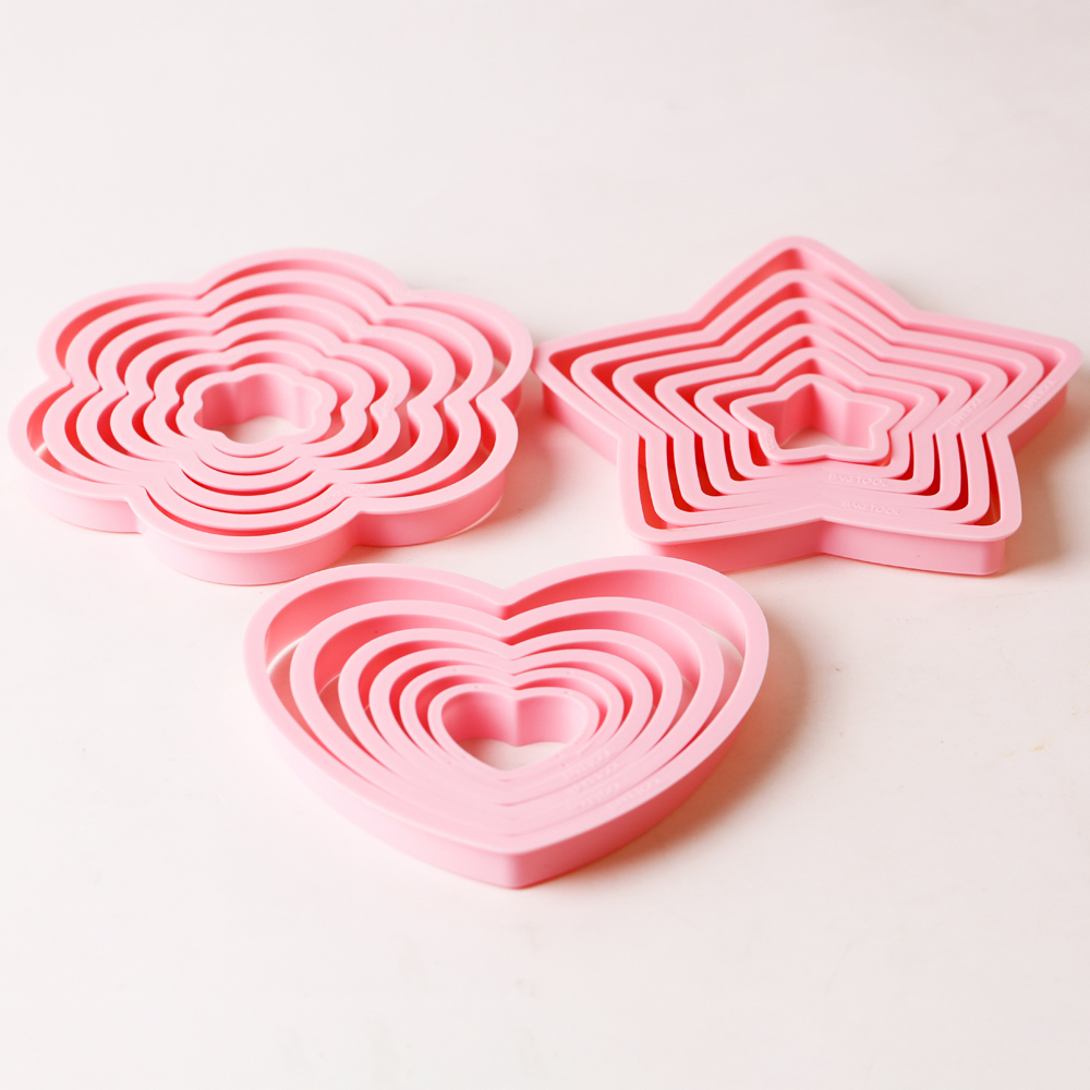 1set/3sets Pink Heart Star Flo - огляд і ціна Commercial Kitchen Equipment List