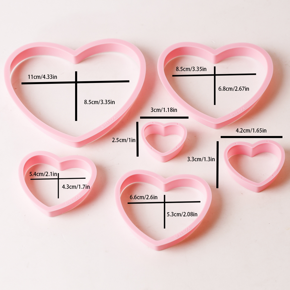 1set/3sets Pink Heart Star Flo - огляд і ціна Commercial Kitchen Equipment List