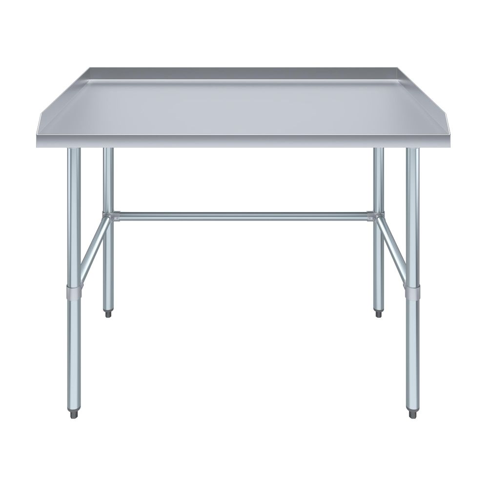 Commercial Work Table Open Bas - огляд і ціна Commercial Kitchen Backsplash