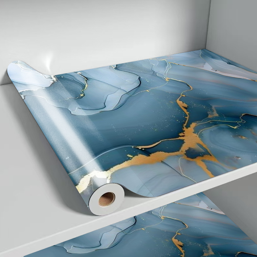 Blue Self-adhesive Wallpaper K - огляд і ціна Commercial Kitchen Wall Panels