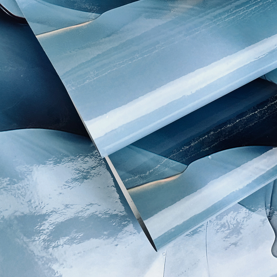 Blue Self-adhesive Wallpaper K - огляд і ціна Commercial Kitchen Wall Panels