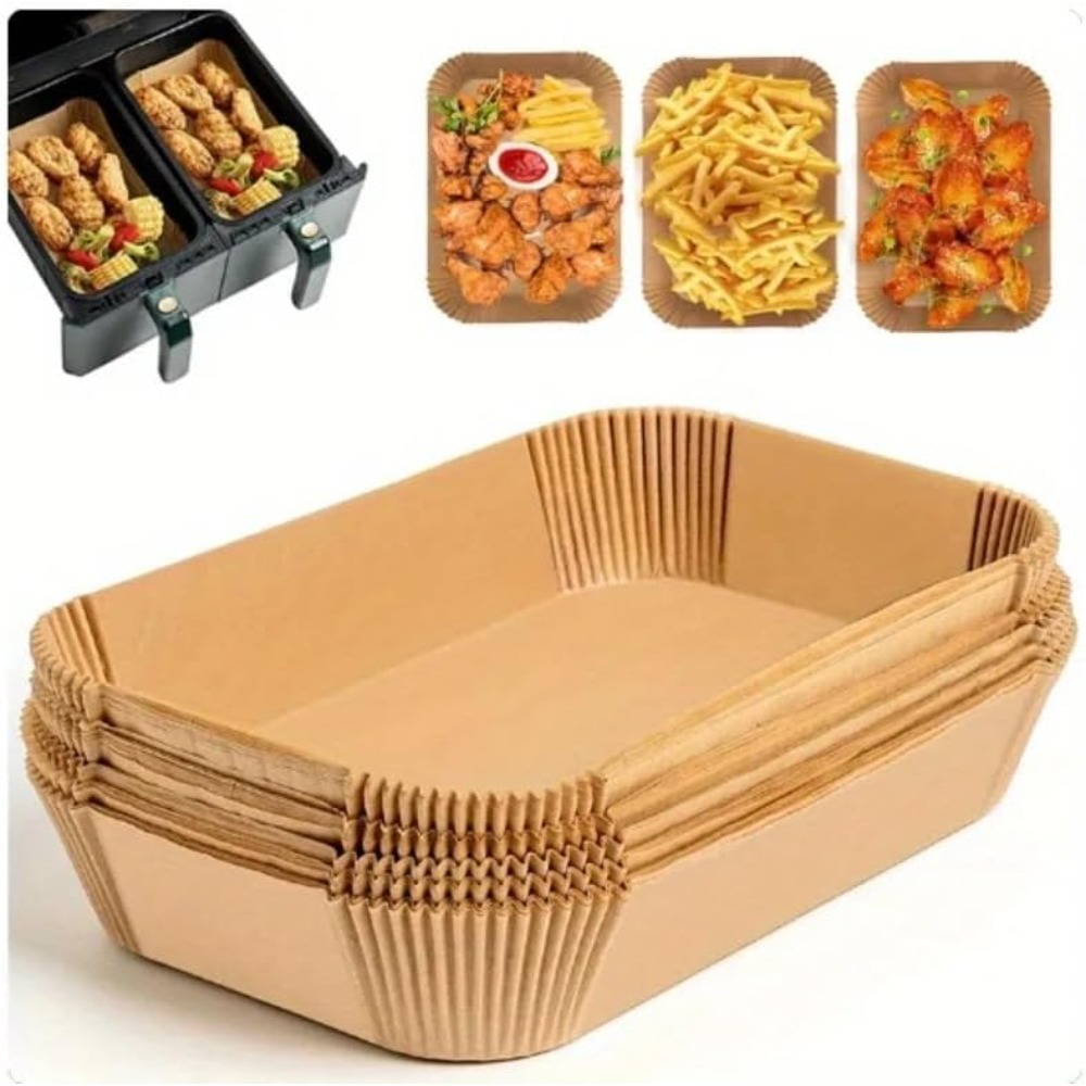 50/100pcs Disposable Air Fryer - огляд і ціна Commercial Kitchen Pots And Pans