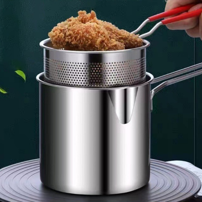 304 Stainless Steel Deep Fryer - огляд і ціна Commercial Kitchen Pots And Pans