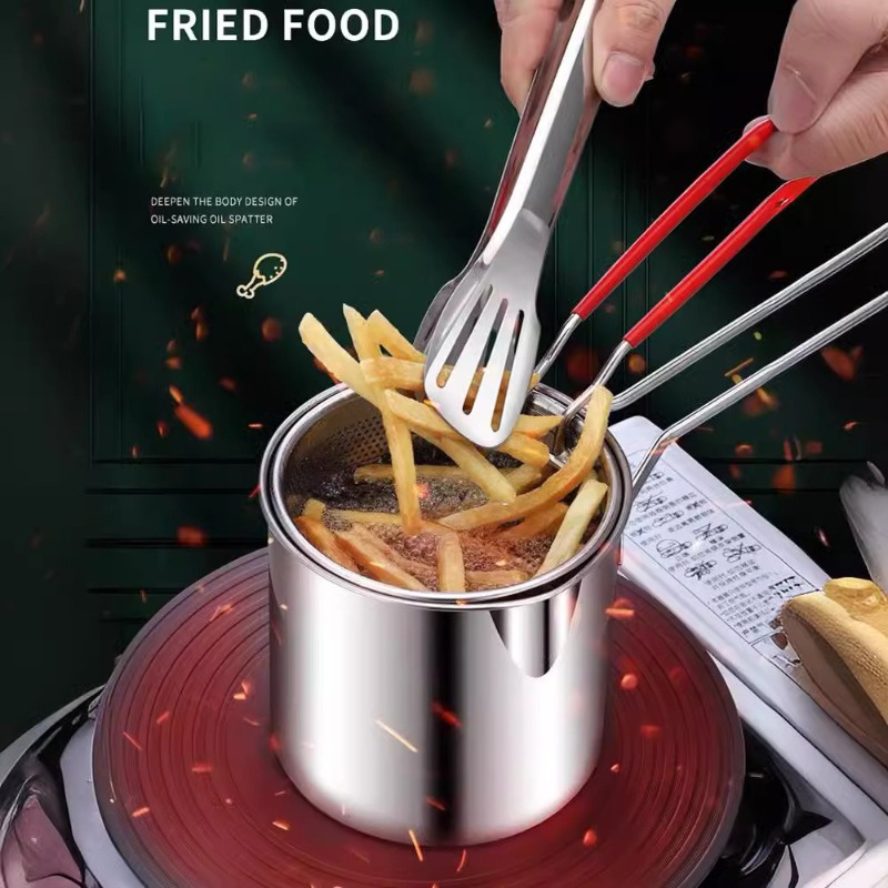 304 Stainless Steel Deep Fryer - огляд і ціна Commercial Kitchen Pots And Pans
