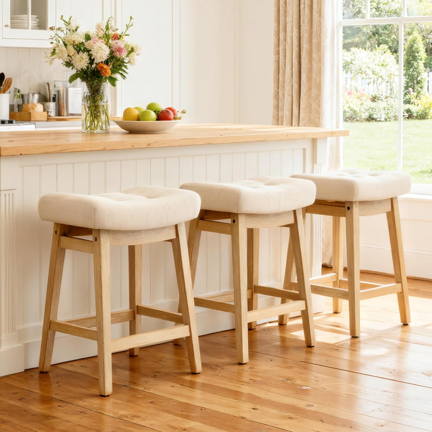 Counter Height Bar Stools Set  - огляд і ціна Commercial Kitchen Island