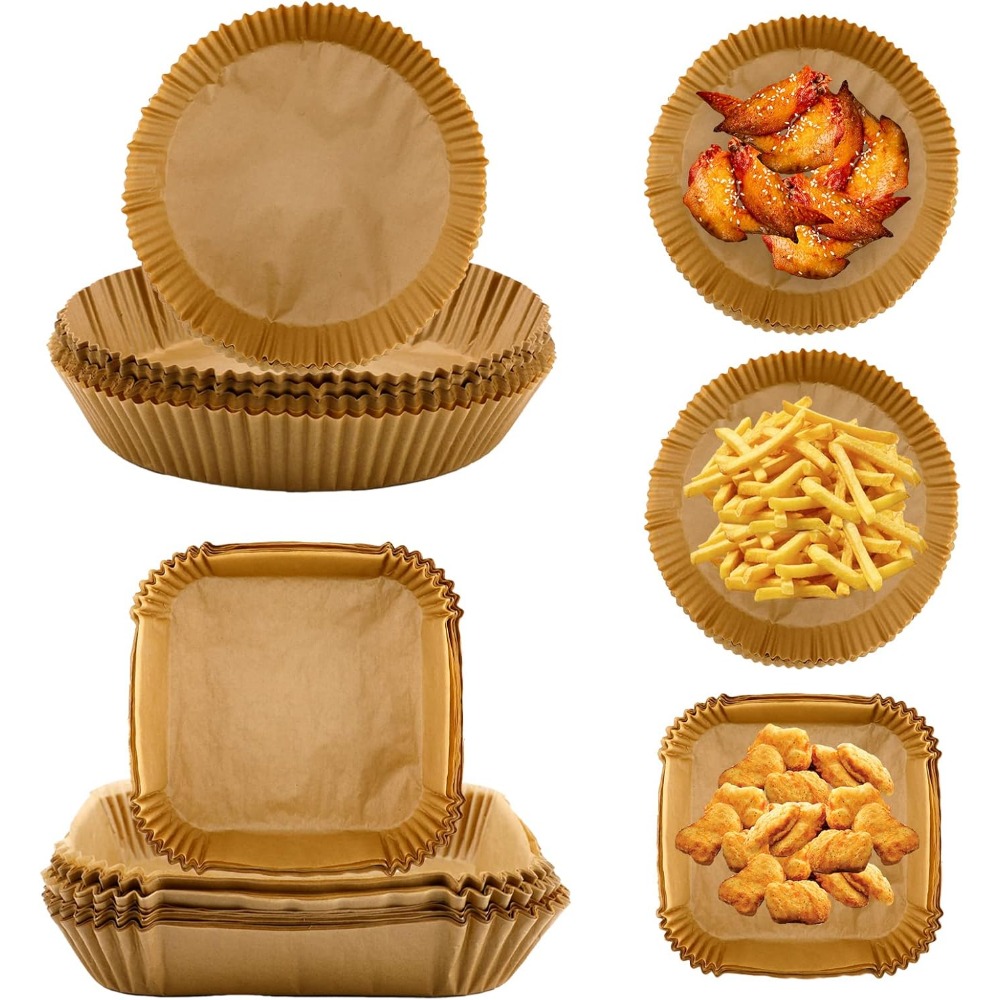 50/100pcs Air Fryer Disposable - огляд і ціна Commercial Kitchen Pots And Pans