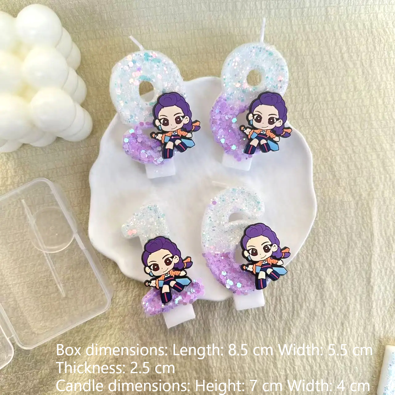 Cartoon 1-9 Birthday Candles,  - огляд і ціна Commercial Kitchen Items