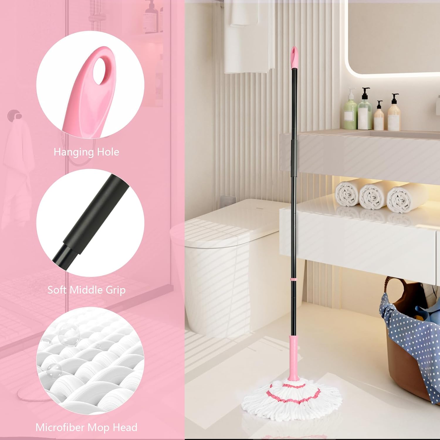 Self-Wringing Twist Mop for Fl - огляд і ціна Commercial Kitchen Tile