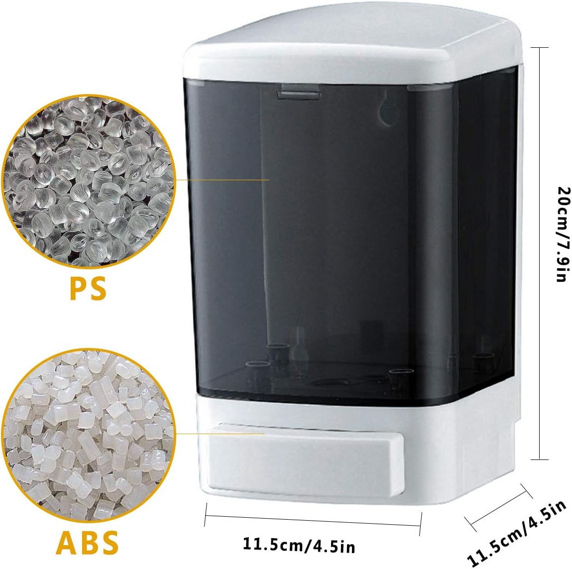Manual Soap Dispenser 33.8oz W - огляд і ціна Commercial Kitchen Images