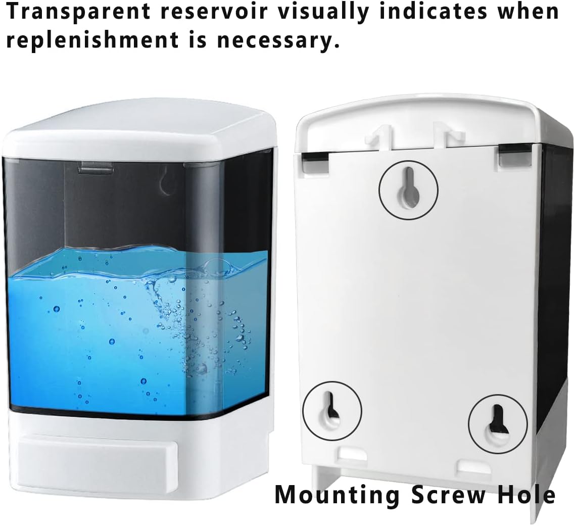 Manual Soap Dispenser 33.8oz W - огляд і ціна Commercial Kitchen Images