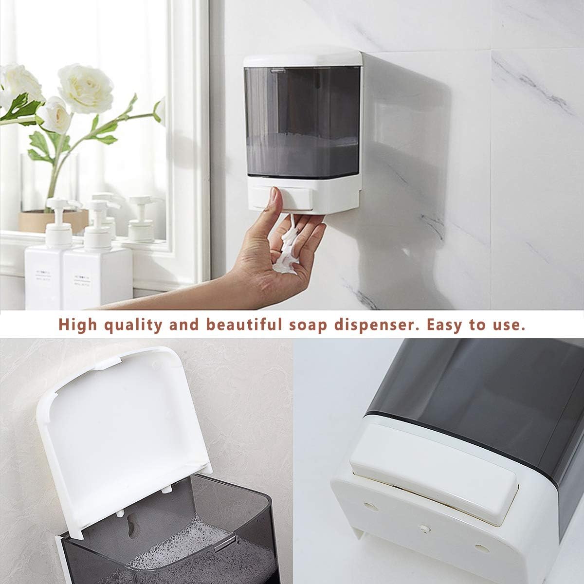 Manual Soap Dispenser 33.8oz W - огляд і ціна Commercial Kitchen Images