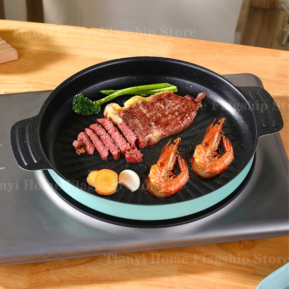 Grill Pan Round Non-Stick Barb - огляд і ціна Commercial Kitchen Pots And Pans