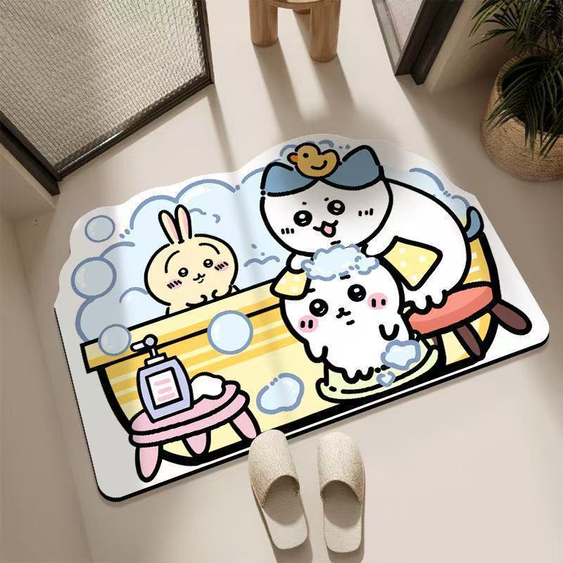 Chiikawa Floor Mat Quick-dryin - огляд і ціна Commercial Kitchen Items