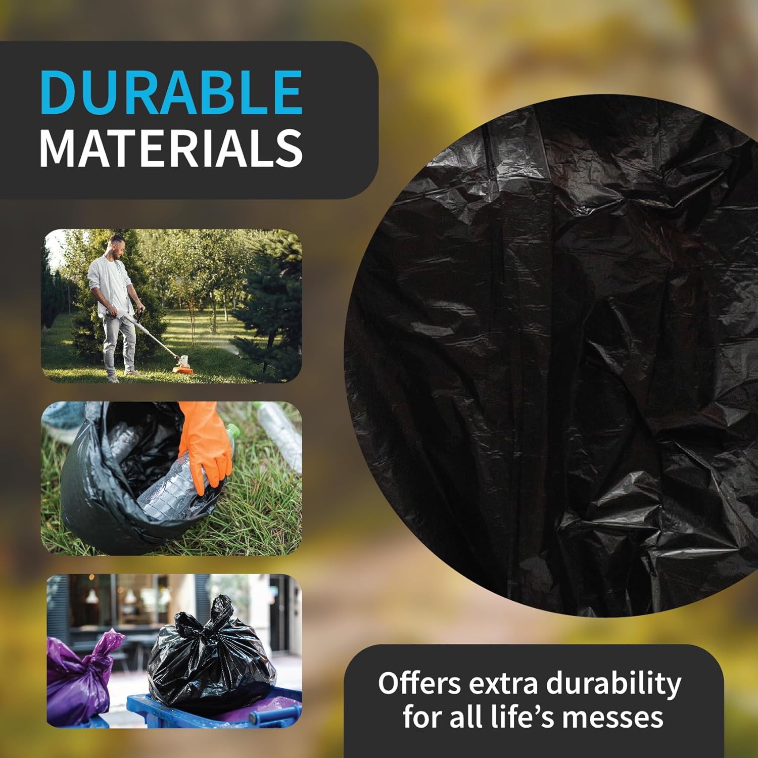 Heavy Duty Black Trash Bags 30 - огляд і ціна Commercial Kitchen Images
