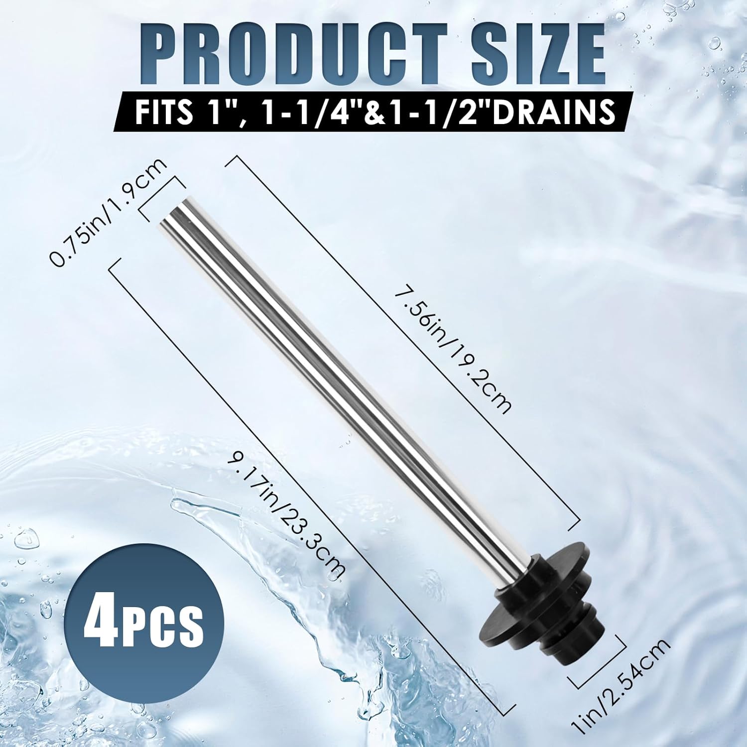 4 Pcs Universa Bar Sink Overfl - огляд і ціна Commercial Kitchen And Bar