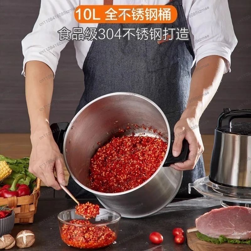 10L Stainless Steel Electric P - огляд і ціна Commercial Kitchen Grinder