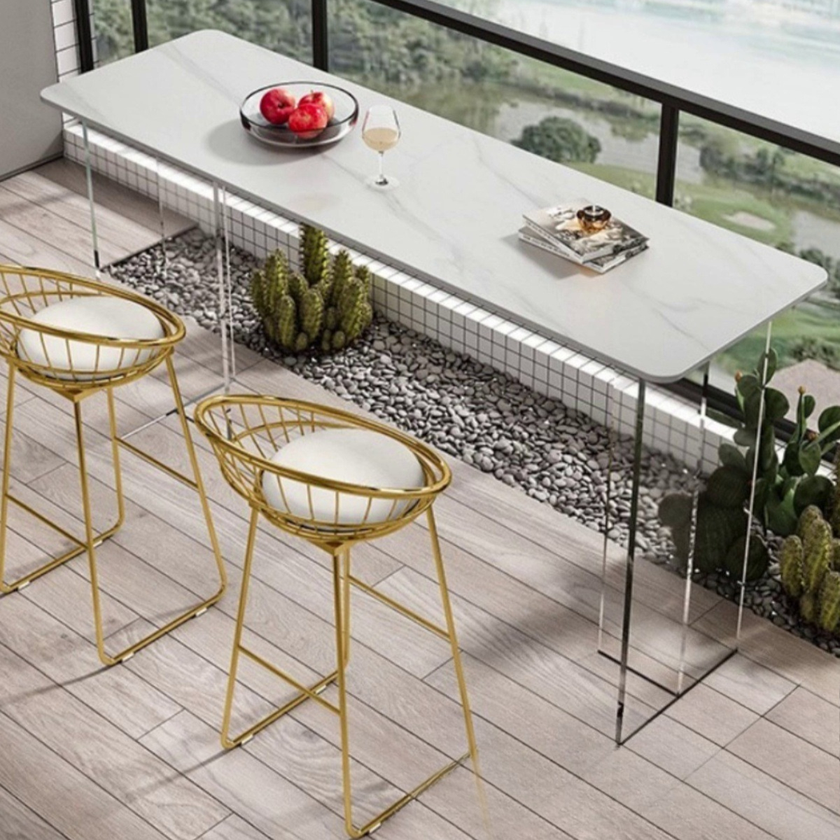 Nordic Luxury Bar Table Solid  - огляд і ціна Commercial Kitchen Tile