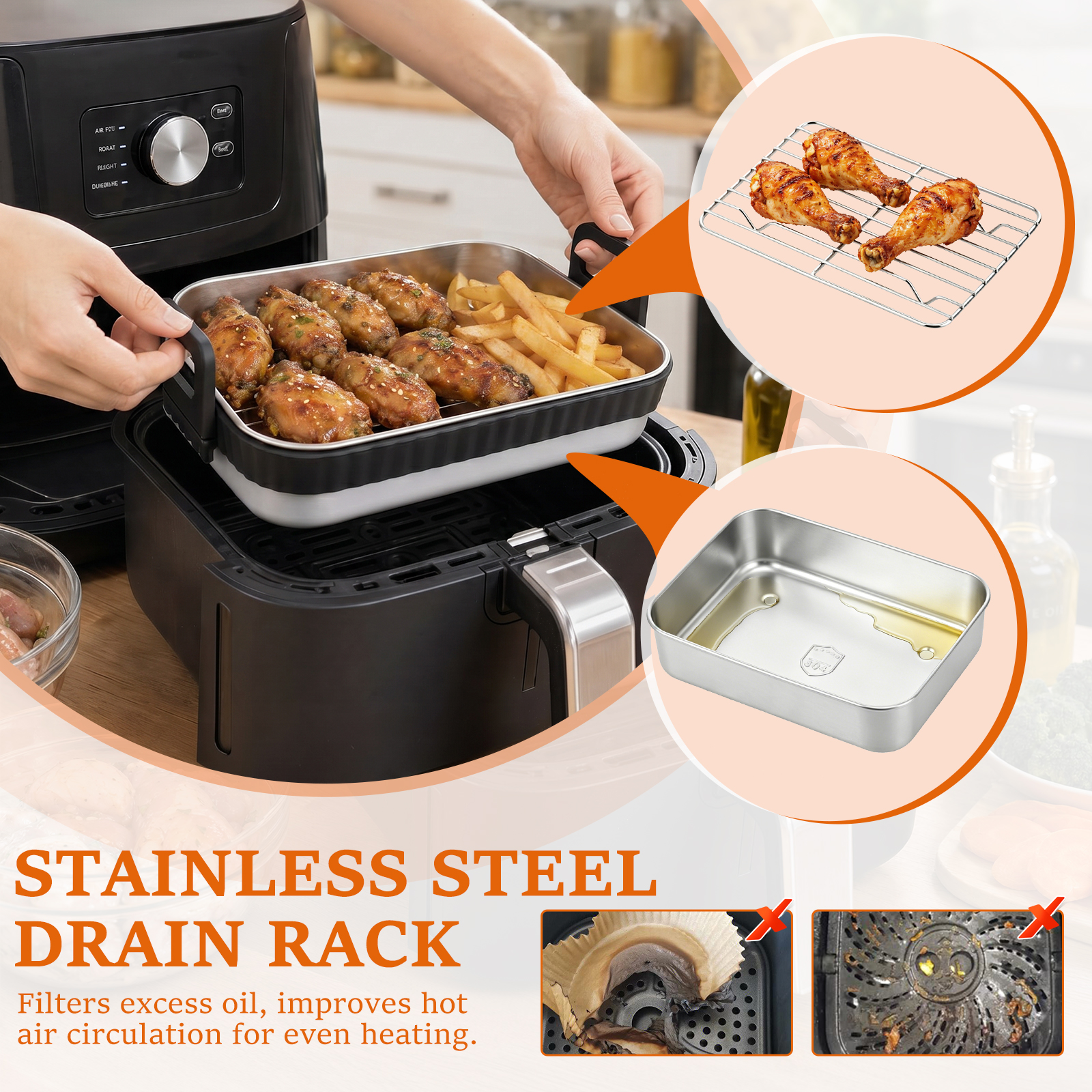 Stainless Steel Baking Pan wit - огляд і ціна Commercial Kitchen Pots And Pans