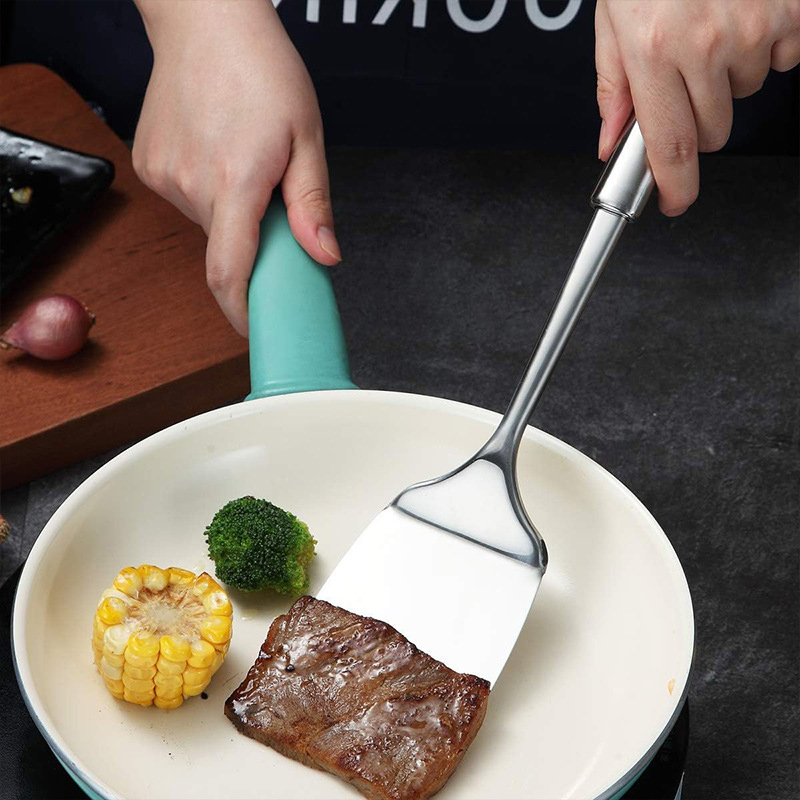 Stainless Steel Turner Long Ha - огляд і ціна Commercial Kitchen Utensils