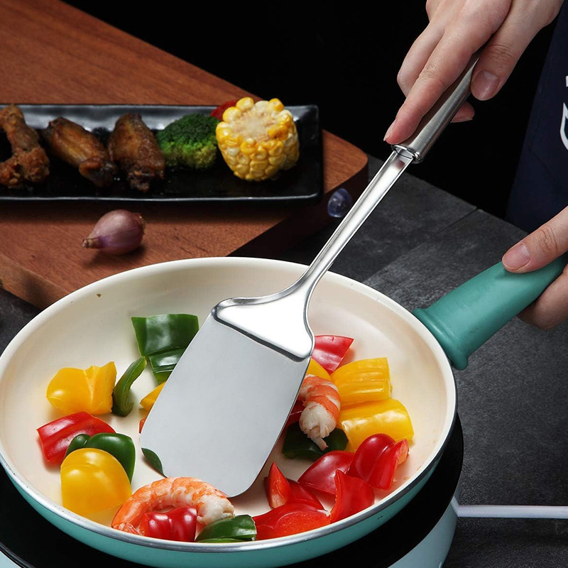 Stainless Steel Turner Long Ha - огляд і ціна Commercial Kitchen Utensils