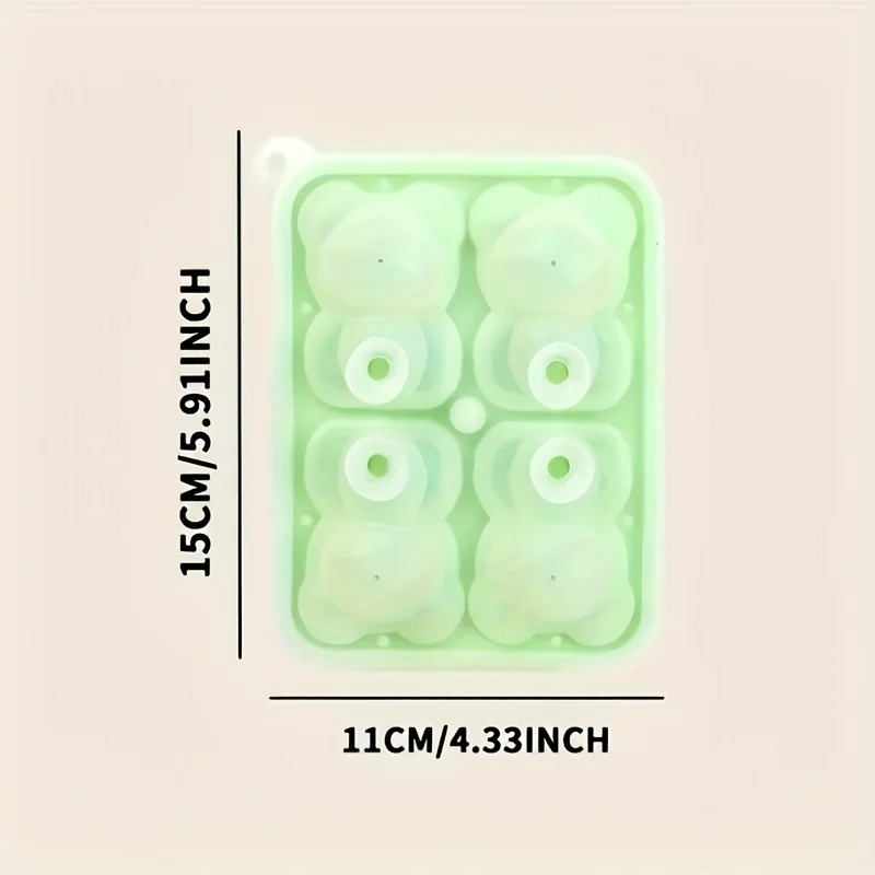 Silicone Material 3D Bear Shap - огляд і ціна Commercial Kitchen Items