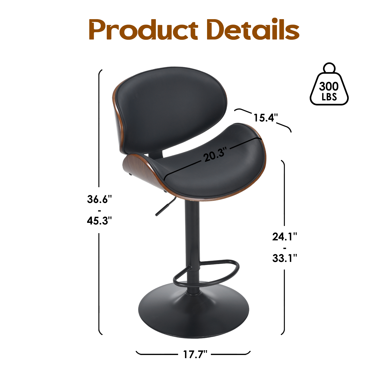 Farini Set of 2 Swivel Bar Sto - огляд і ціна Commercial Kitchen Island