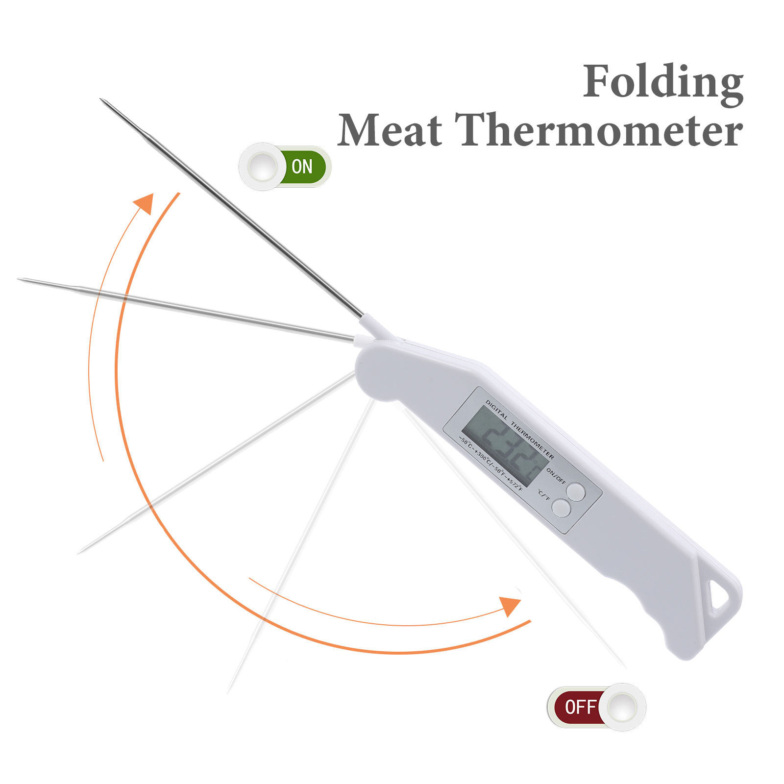 Folding Electronic Thermometer - огляд і ціна Commercial Kitchen Equipment List