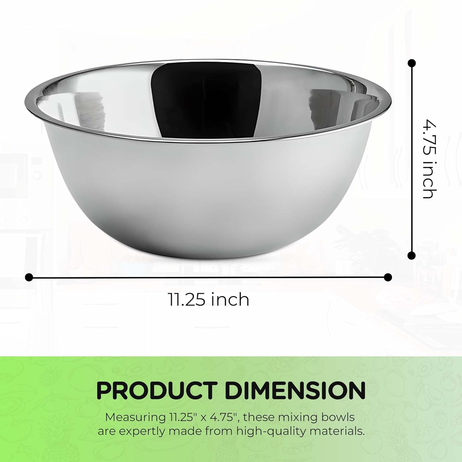 5 Quart Stainless Steel Mixing - огляд і ціна Commercial Kitchen Images