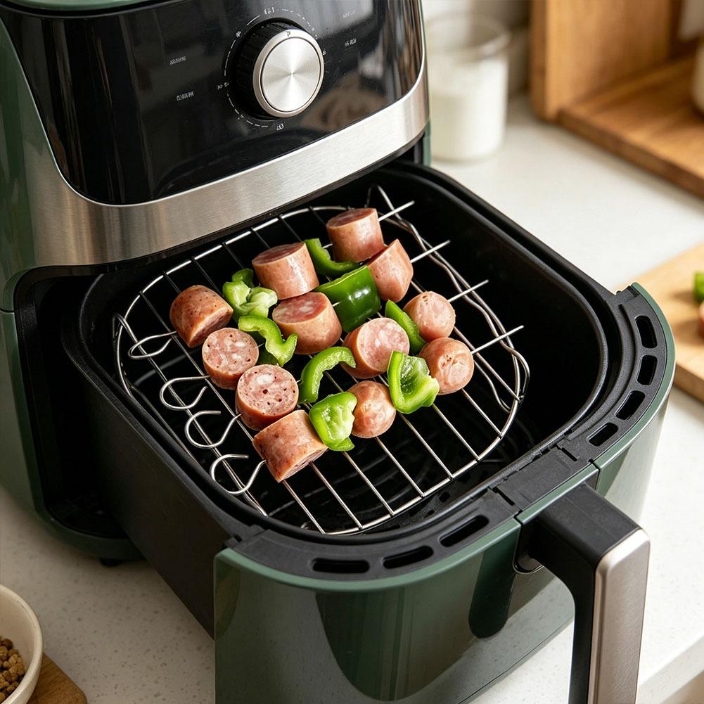 Air Fryer Square Grill Stainle - огляд і ціна Commercial Kitchen Pots And Pans