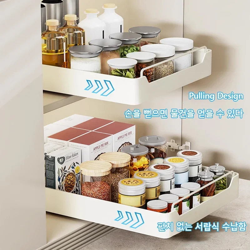 Pull-out Kitchen Storage Rack  - огляд і ціна Commercial Kitchen Swing Door