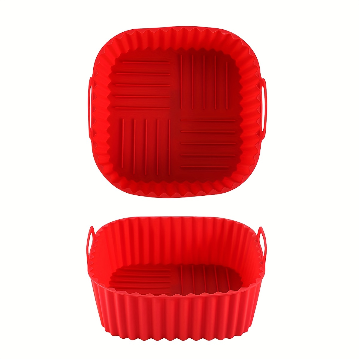 1 square silicone air fryer li - огляд і ціна Commercial Kitchen Pots And Pans