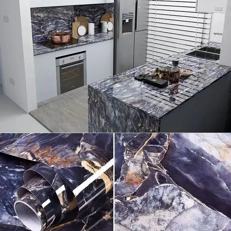Kitchen Vinyl Marble Self Adhe - огляд і ціна Commercial Kitchen Wall Panels