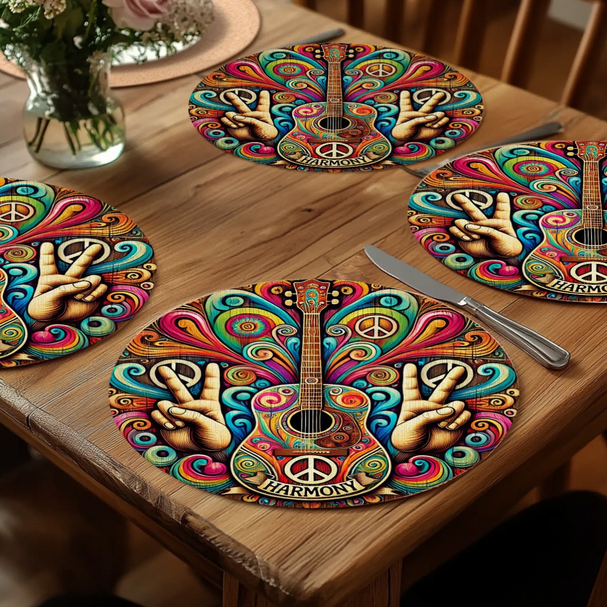 4 Vintage Guitar Wreath Mats | - огляд і ціна Commercial Kitchen And Bar
