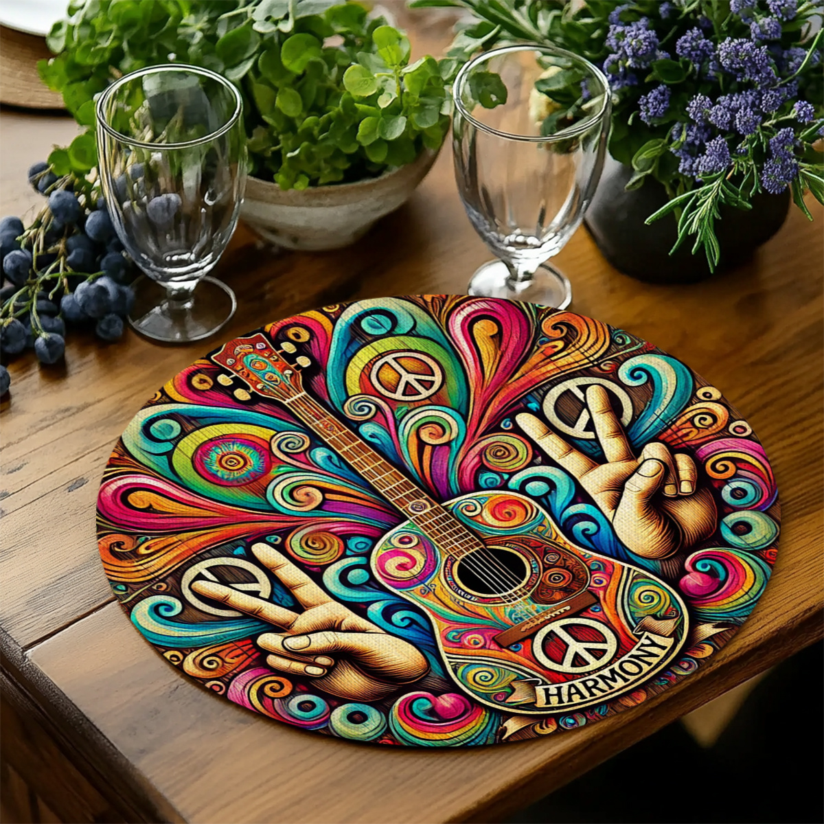 4 Vintage Guitar Wreath Mats | - огляд і ціна Commercial Kitchen And Bar
