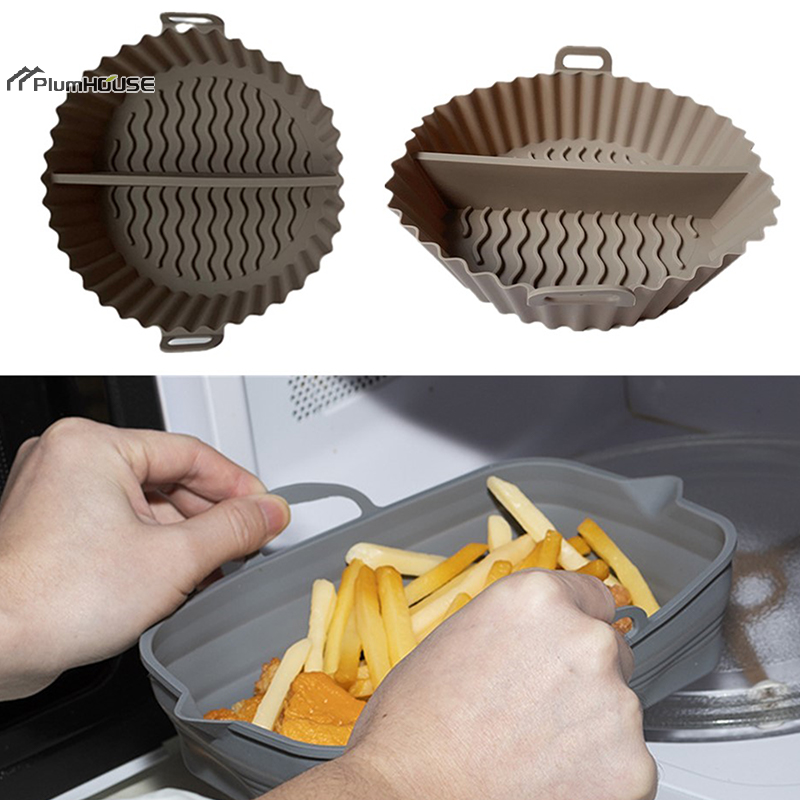 1Pcs Silicone Air Fryer Oven B - огляд і ціна Commercial Kitchen Pots And Pans