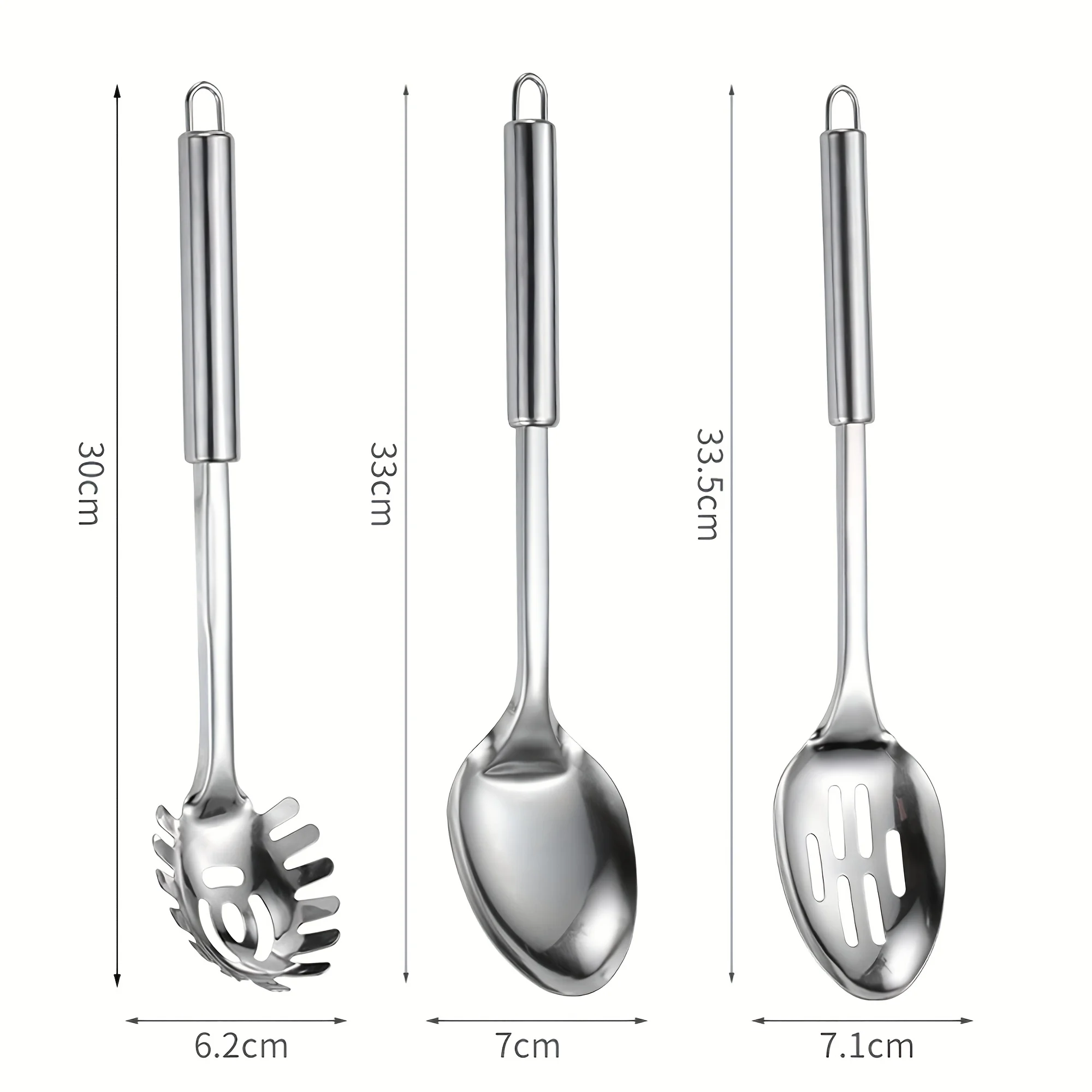 9pcs Cooking Utensil Set, 304  - огляд і ціна Commercial Kitchen Utensils